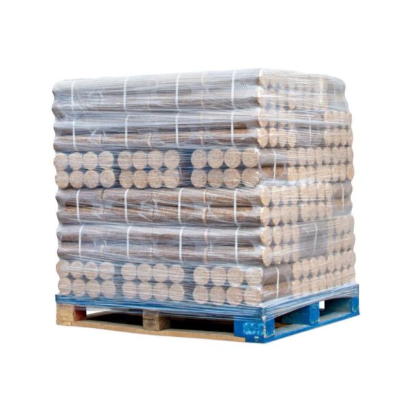 1000 kg di tronchi compressi al giorno – legno densificato naturale al 100%